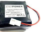 ENERpower Luckau Akku 14,4V (4S) 10000 mAh – für MyTinySun, Lupine Alpha mit Molex